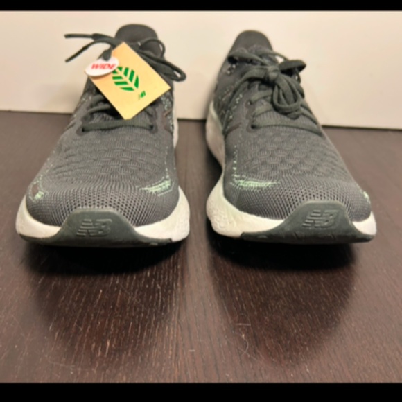 NWOB New Balance Fresh Foam X 1080 v12 Running Shoes Black/Green/Blue 9D Wide - Picture 4 of 16